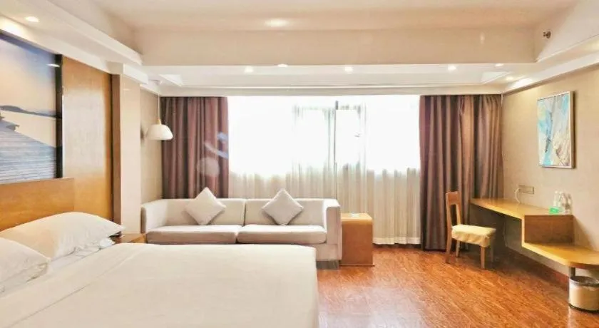 Bed in Vienna Classic Hotel Guilin Quanzhou Central Square