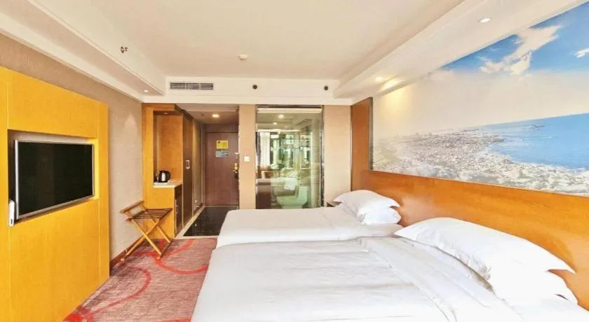 Bed in Vienna Classic Hotel Guilin Quanzhou Central Square