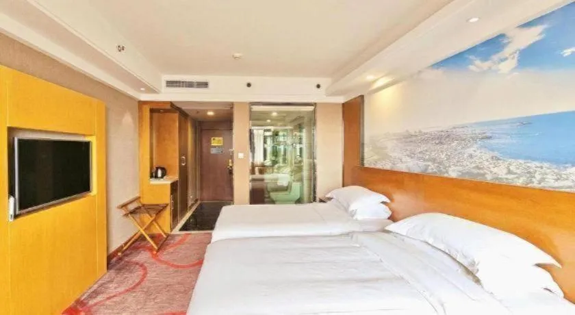 Bed in Vienna Classic Hotel Guilin Quanzhou Central Square