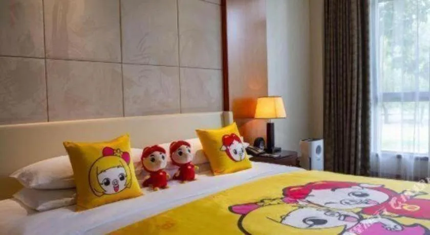 Bed in Suzhou Jinji Lake Grand Hotel