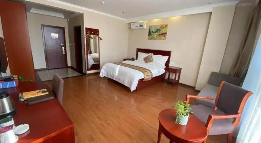 Bed in GreenTree Inn Hebei Zhangjiakou Xiahuayuan Xinchen Road Express Hotel Bed in GreenTree Inn Hebei Zhangjiakou Xiahuayuan Xinchen Road Express Hotel