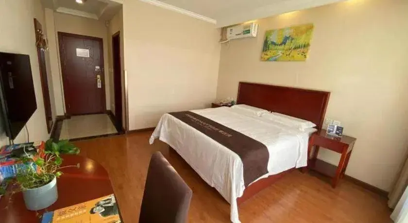 Bed in GreenTree Inn Hebei Zhangjiakou Xiahuayuan Xinchen Road Express Hotel Bed in GreenTree Inn Hebei Zhangjiakou Xiahuayuan Xinchen Road Express Hotel