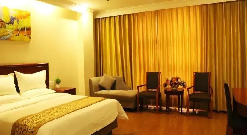 Bed in GreenTree Inn Hebei Zhangjiakou Xiahuayuan Xinchen Road Express Hotel Bed in GreenTree Inn Hebei Zhangjiakou Xiahuayuan Xinchen Road Express Hotel