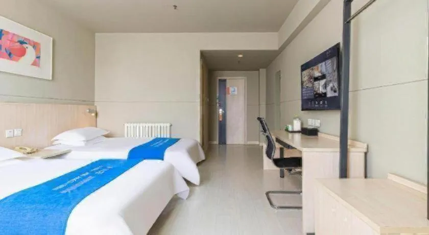 Bed in Jinjiang Inn Weihai High Speed Qingdao South Road