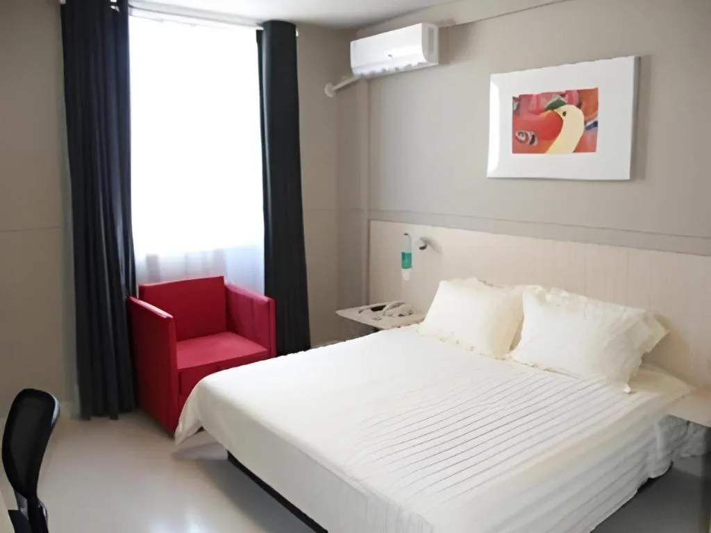 Bed in Jinjiang Inn Weihai High Speed Qingdao South Road