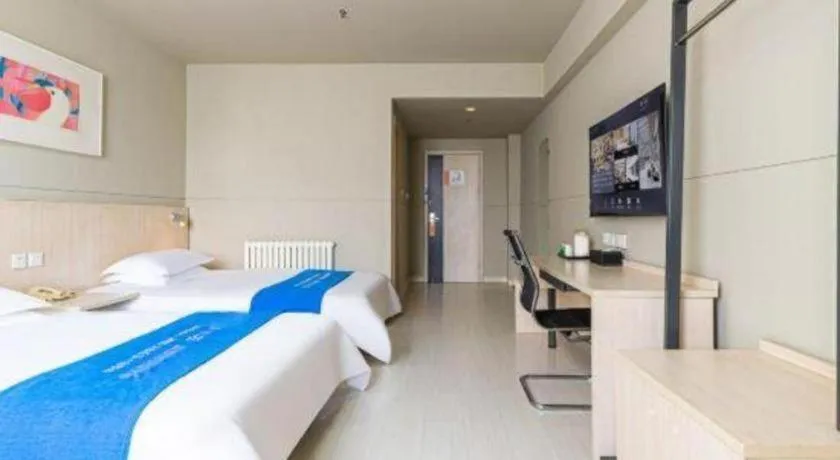 Bed in Jinjiang Inn Weihai High Speed Qingdao South Road