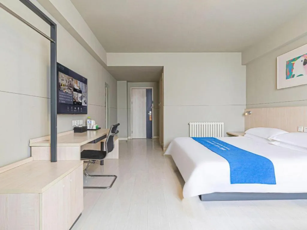 Bed in Jinjiang Inn Weihai High Speed Qingdao South Road