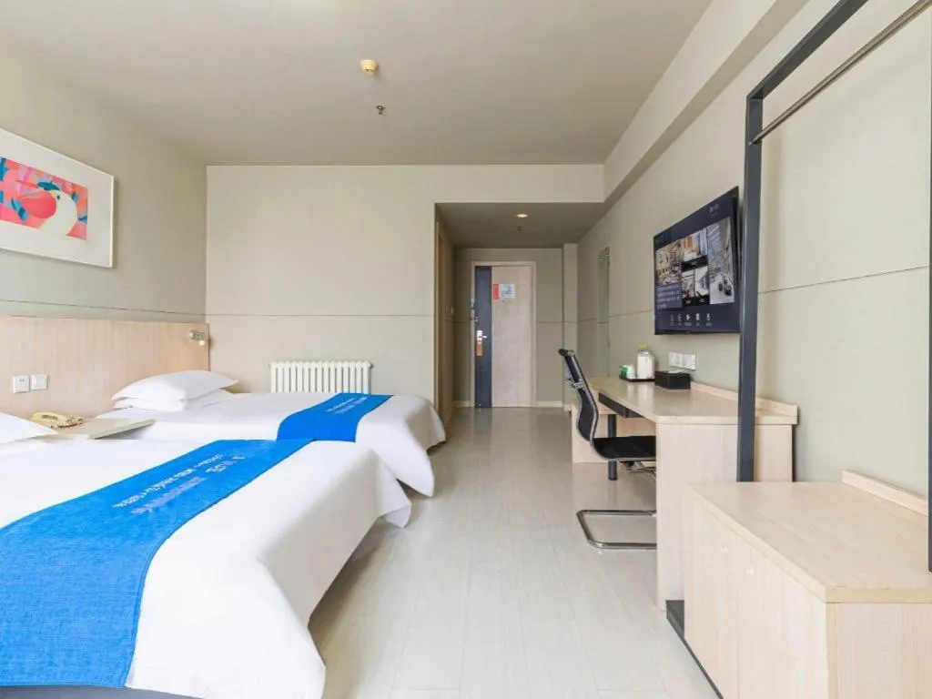 Bed in Jinjiang Inn Weihai High Speed Qingdao South Road