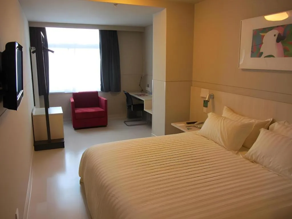 Bed in Jinjiang Inn Weihai High Speed Qingdao South Road