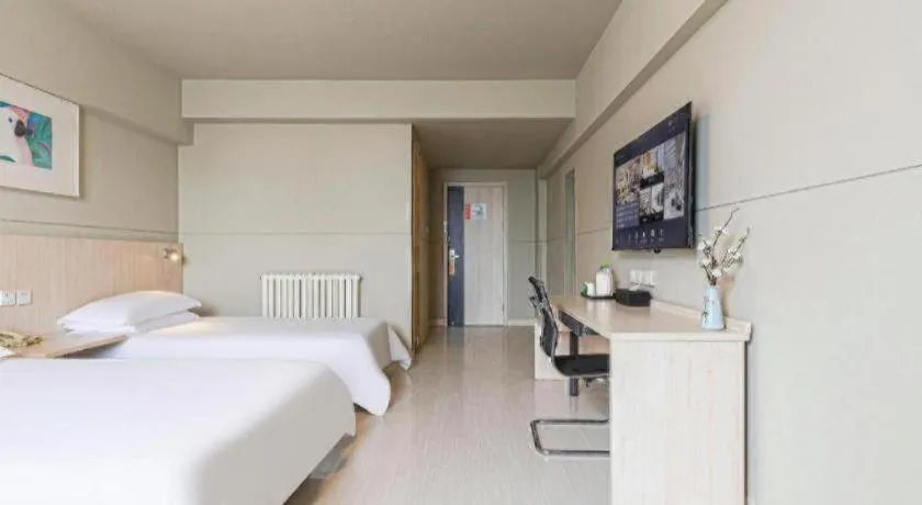 Bed in Jinjiang Inn Weihai High Speed Qingdao South Road