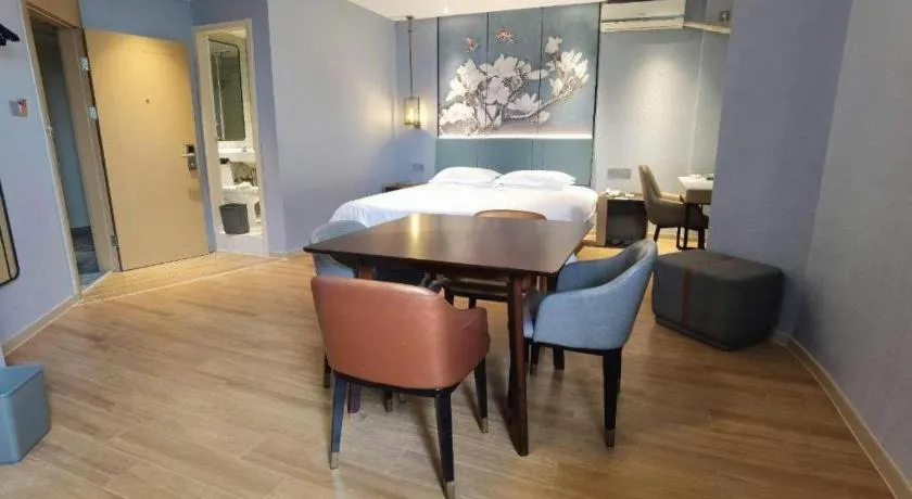 Bed in Jinjiang Inn Zhangjiagang Yangshe West Street Pedestrian Street