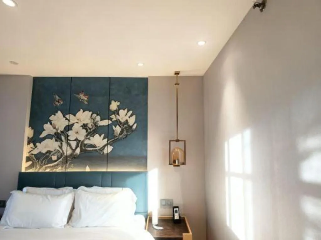 Bed in Jinjiang Inn Xuzhou Pizhou Sanchahe Road