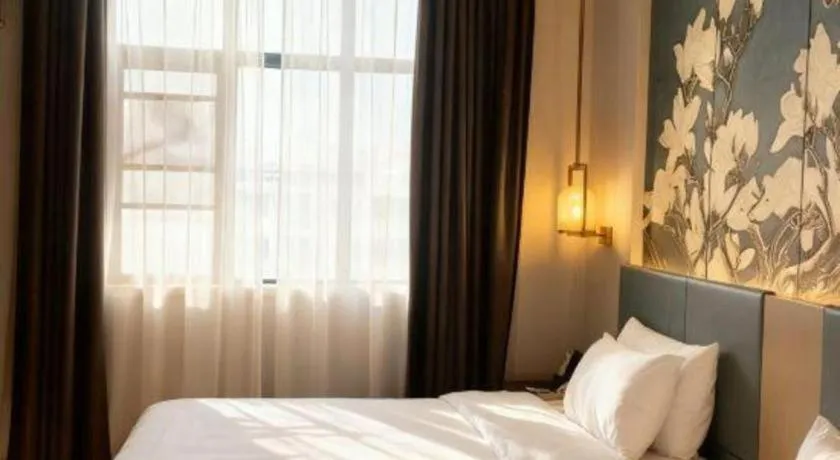 Bed in Jinjiang Inn Xuzhou Pizhou Sanchahe Road