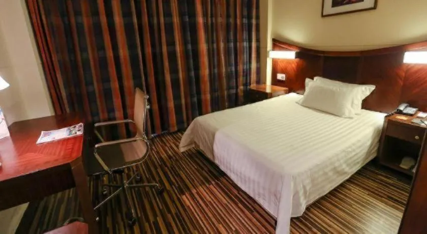 Bed in Jinjiang Inn Shanghai North Bund Yangpu Bridge Branch