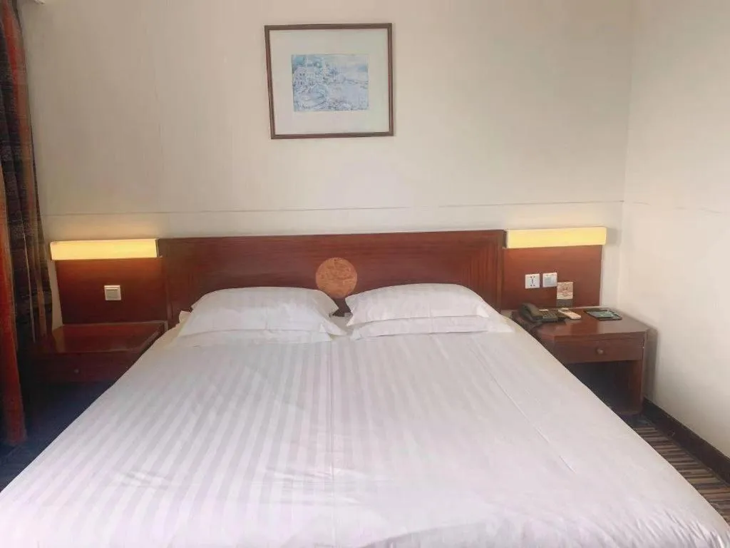 Bed in Jinjiang Inn Shanghai North Bund Yangpu Bridge Branch