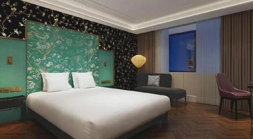 Bed in Metropolo Hotel Shijiazhuang Yuhua Wanda Plaza