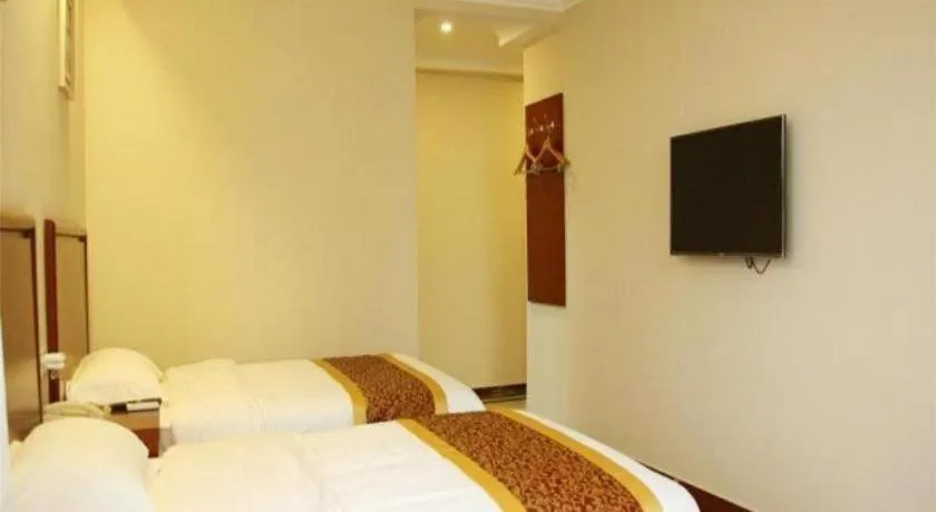 Bed in GreenTree Alliance Zhejiang Zhoushan Putuoshan Zhujiajian Scenic Spot Hotel