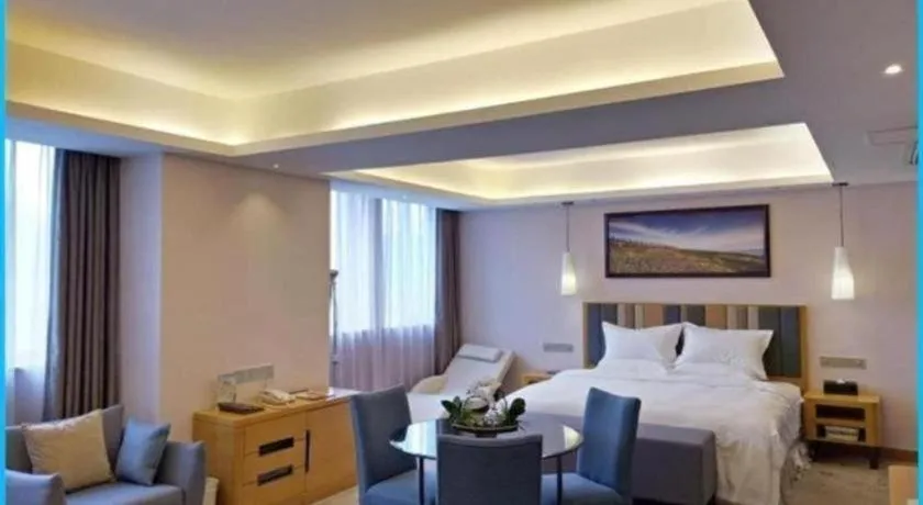 Bed in GreenTree Eastern Bijie Qixingguan Zhaoshanghuayuan Hotel