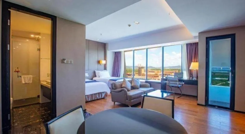 Bed in FOGER YACHT HOTEL