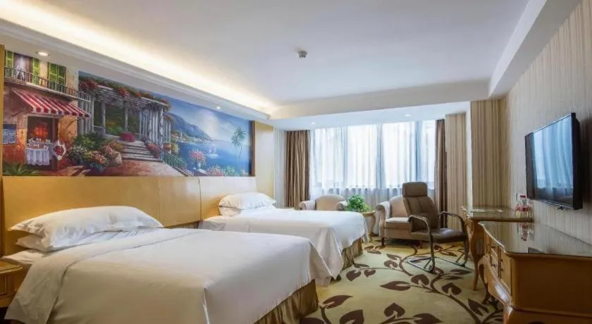 Bed in Vienna International Shanghai Nanxiang