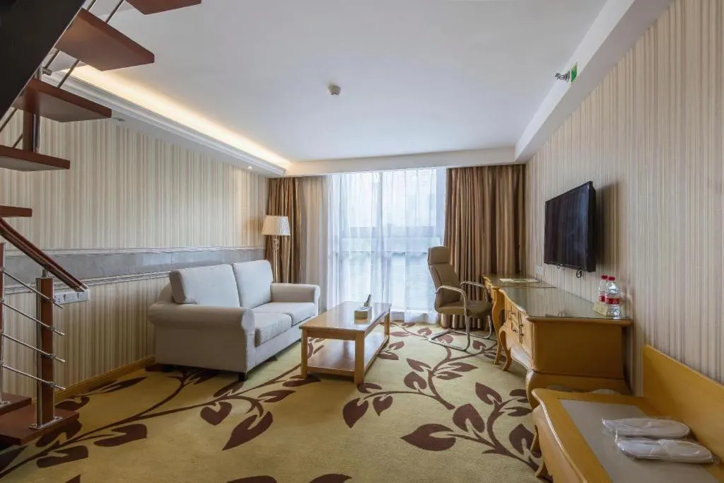 Bed in Vienna International Shanghai Nanxiang