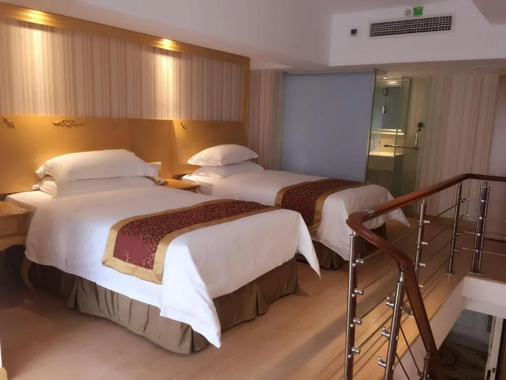 Bed in Vienna International Shanghai Nanxiang