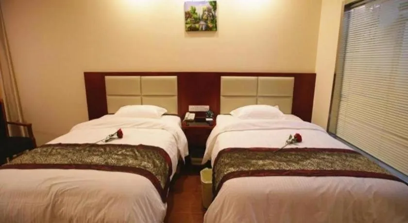 Bed in GreenTree Inn JiangSu Changzhou Lijia Town Wujin Road Business Hotel