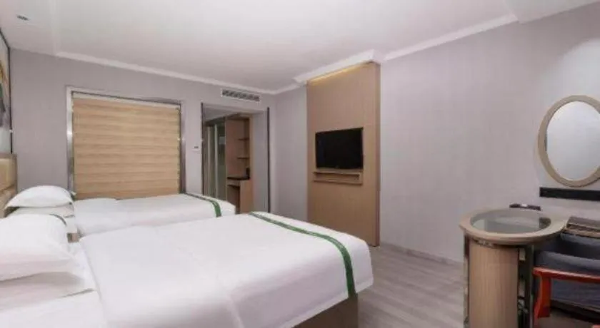 Bed in GreenTree Inn JiangSu Changzhou Lijia Town Wujin Road Business Hotel