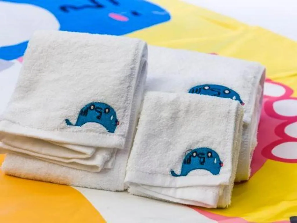 Bed in Tianjin Juchuan Lily Hotel