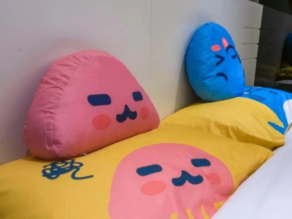 Bed in Tianjin Juchuan Lily Hotel