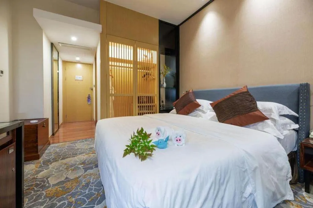 Bed in Excemon Yuyao Hemudu Hotel