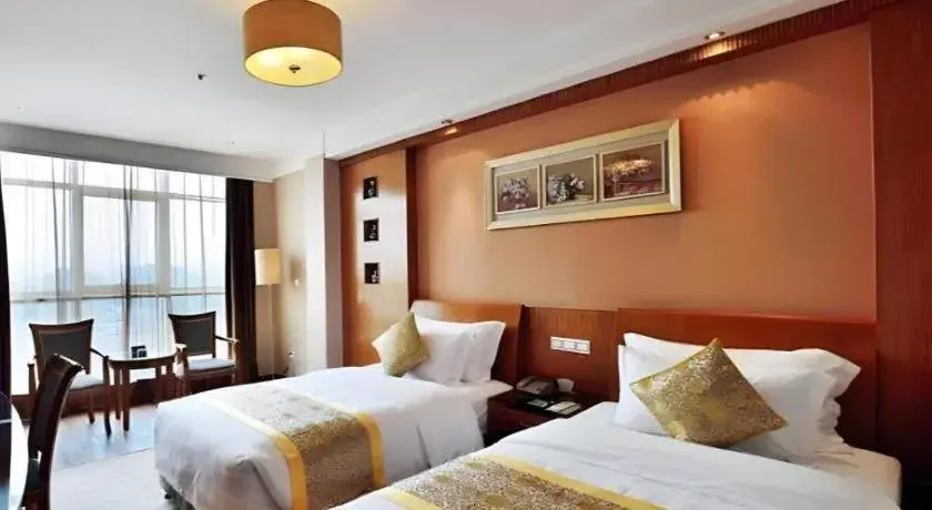 Bed in Excemon Yuyao Hemudu Hotel Bed in Excemon Yuyao Hemudu Hotel