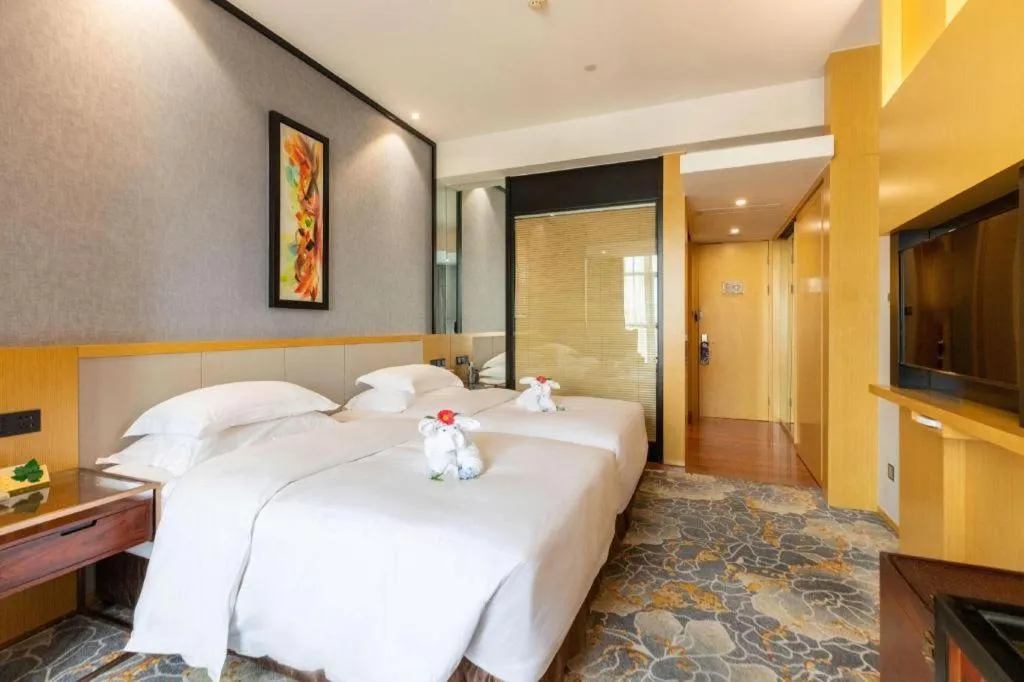 Bed in Excemon Yuyao Hemudu Hotel