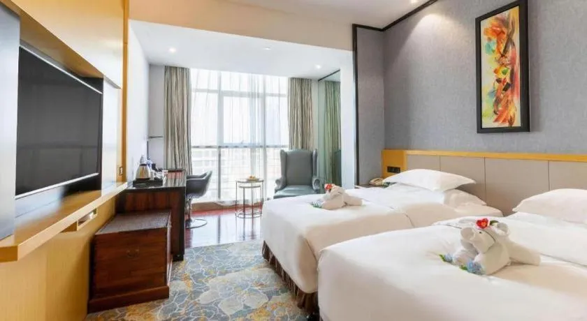 Bed in Excemon Yuyao Hemudu Hotel