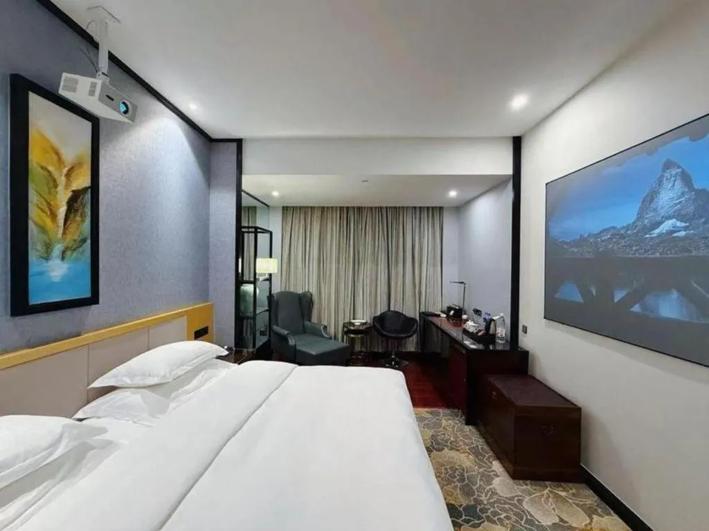 Bed in Excemon Yuyao Hemudu Hotel