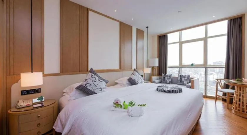 Bed in Excemon Yuyao Hemudu Hotel