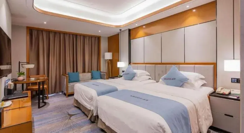 Bed in Excemon Yuyao Hemudu Hotel Bed in Excemon Yuyao Hemudu Hotel