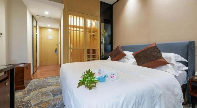 Bed in Excemon Yuyao Hemudu Hotel