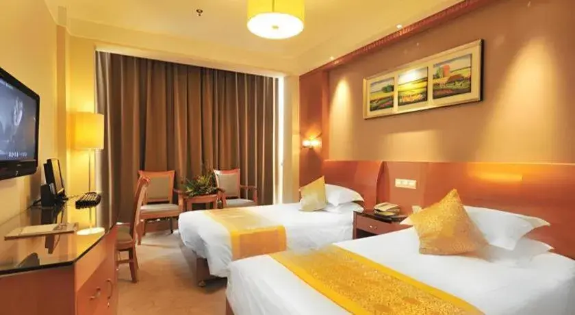 Bed in Excemon Yuyao Hemudu Hotel Bed in Excemon Yuyao Hemudu Hotel