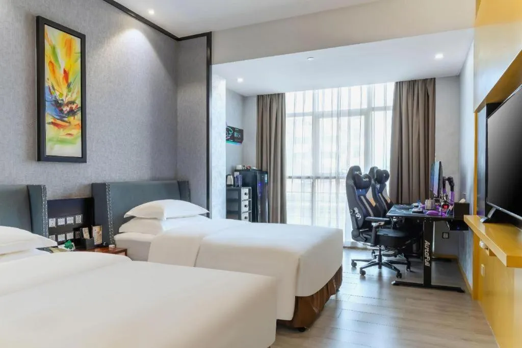 Bed in Excemon Yuyao Hemudu Hotel