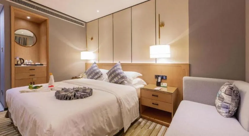 Bed in Excemon Yuyao Hemudu Hotel