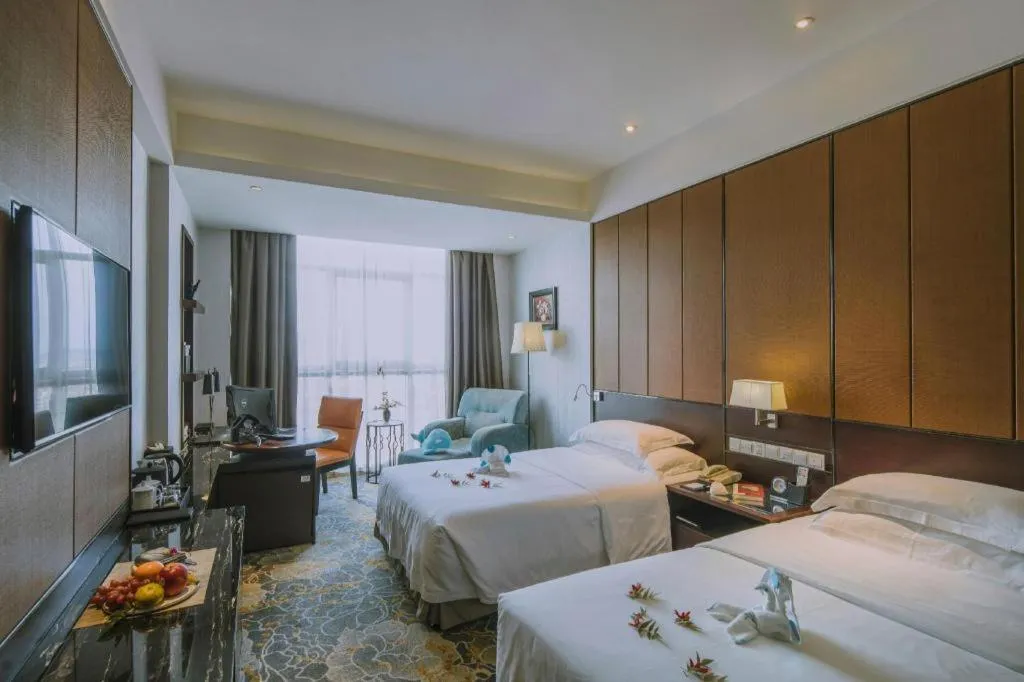 Bed in Excemon Yuyao Hemudu Hotel