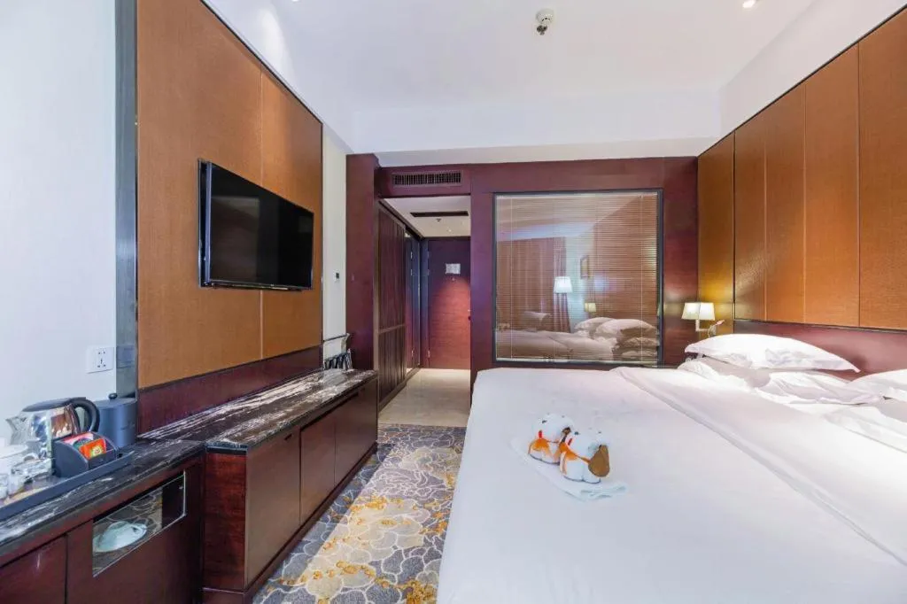 Bed in Excemon Yuyao Hemudu Hotel