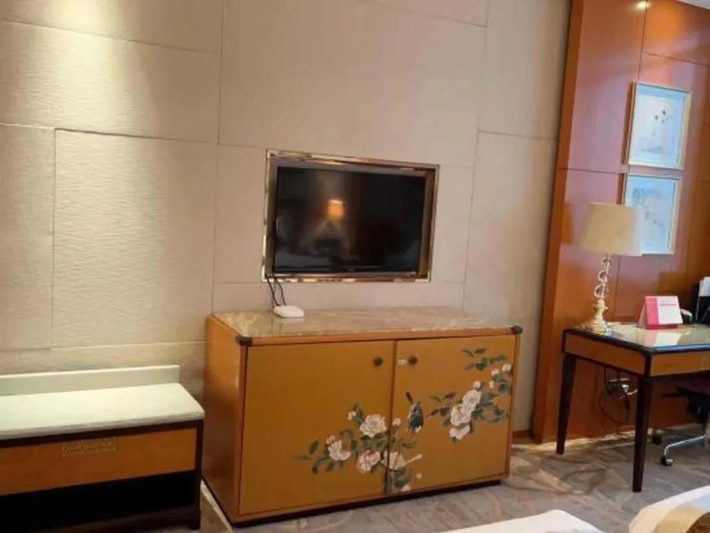 Bed in Mingdu Ziwei Garden Hotel