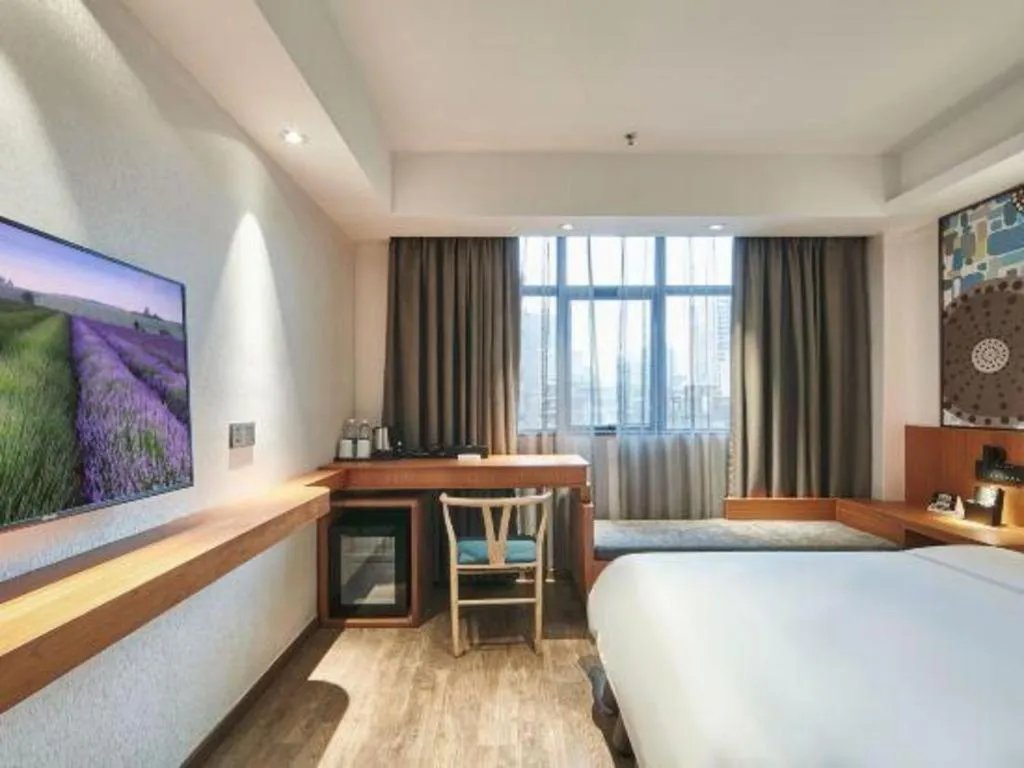 Bed in Insail Hotels Dongshankou Subway Station Guangzhou