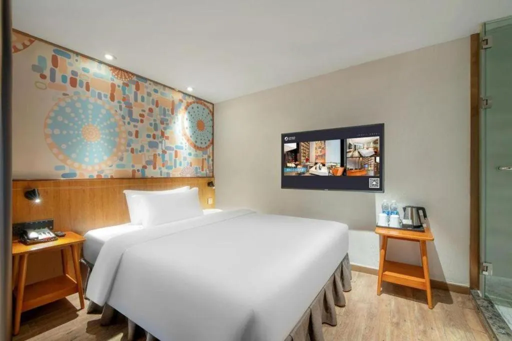 Bed in Insail Hotels Dongshankou Subway Station Guangzhou