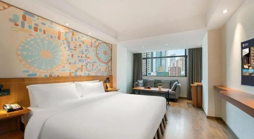 Bed in Insail Hotels Dongshankou Subway Station Guangzhou