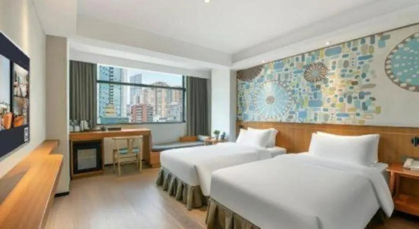 Bed in Insail Hotels Dongshankou Subway Station Guangzhou