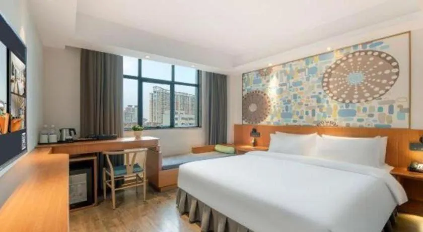Bed in Insail Hotels Dongshankou Subway Station Guangzhou