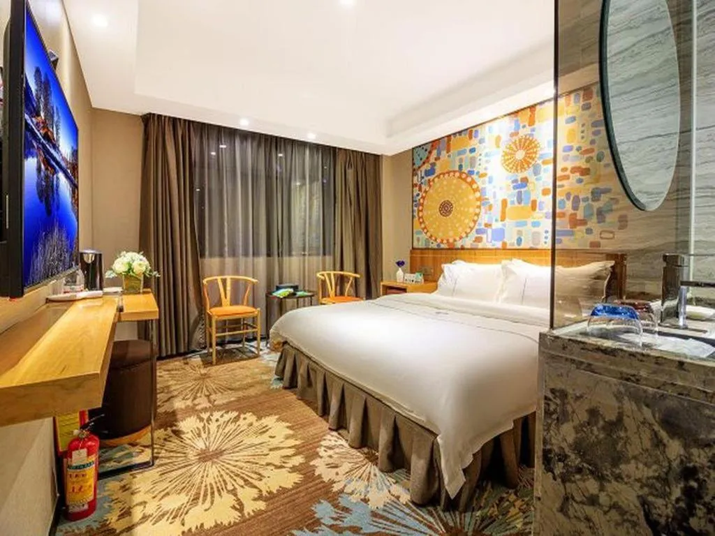 Bed in Insail Hotels Dongshankou Subway Station Guangzhou